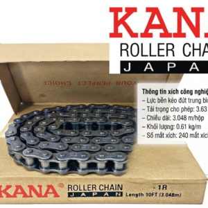 Xích KANA 40 đơn, xích thép 40 đơn 1 dãy, xích đơn 40.