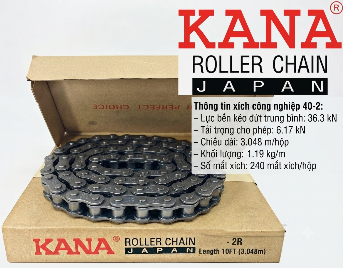 Xích KANA 40 đôi, xích thép 40 đôi 2 dãy, xích đôi 40. Xích KANA 40 đôi, xích thép 40 đôi 2 dãy, xích đôi 40.