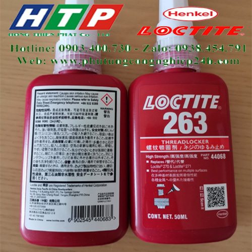 Hướng dẫn sử dụng Loctite 263