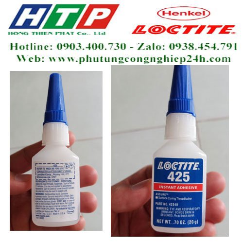 Hướng dẫn sử dụng Loctite 425