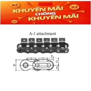 Roller Chain with Attachment 1