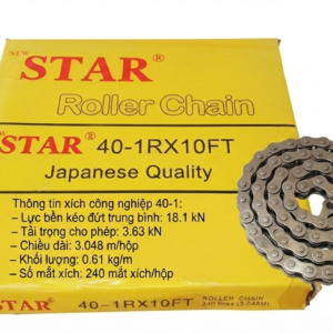 Sên STAR 40 đơn, sên thép 40 đơn 1 dãy, sên đơn 40. Sên STAR 40 đơn, sên thép 40 đơn 1 dãy, sên đơn 40.