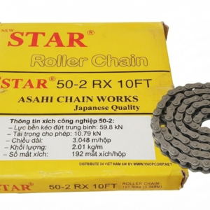 Sên STAR 50 đôi, sên thép 50 đôi 2 dãy, sên đôi 50.