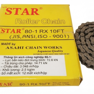 Sên STAR 80 đơn, sên thép 80 đơn 1 dãy, sên đơn 80. Sên STAR 80 đơn, sên thép 80 đơn 1 dãy, sên đơn 80.